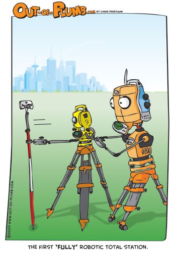 La verdadera estación total robótica