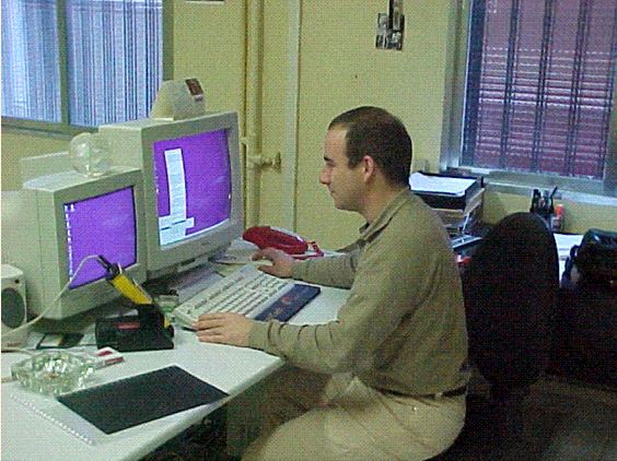 Año 2000 - Yo programando ZAS