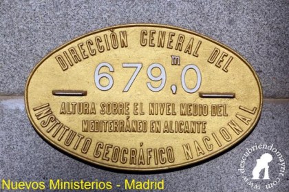 Placa Nivelación Nuevos Ministerios