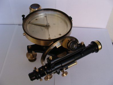 Brújula Sartorios. Restaurada por Ángel Alvarez.