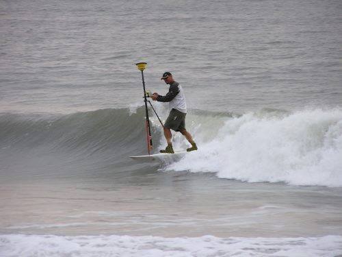 levantamiento batimetrico en tabla de surf